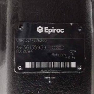 Epiroc Hydraulic Pump Repair Epiroc Hydraulic Pump Repair