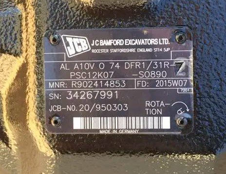 JCB Vibromax Hydraulic Pump Repair 2 JCB Vibromax Hydraulic Pump Repair